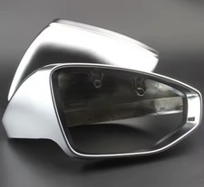 Calotte Specchietti Audi A6 C8 Satinate Grigio A7 Coppia