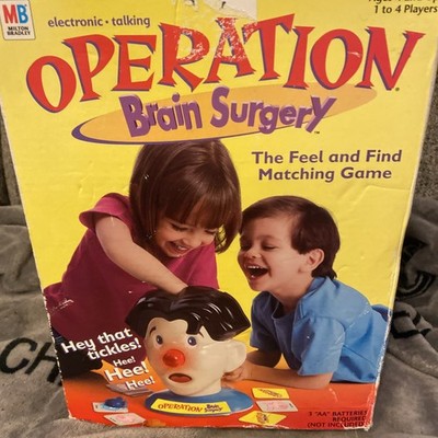 Vintage mb Spiele Operation Gehirnchirurgie funktionstüchtig voll funktionsfähig
