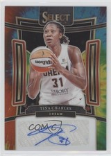 2024 Panini Select WNBA Signatures Tie-Dye Prizm 12/25 Tina Charles Auto r5f