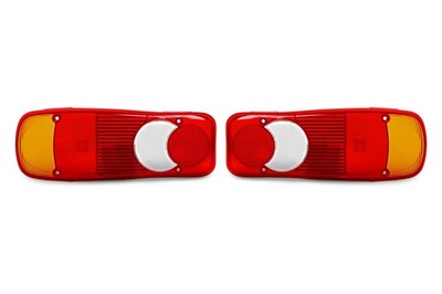 Rear Light Lens Set For DAF LF45 LF55 67-72 Tail Lamp Pair Driver Passenger