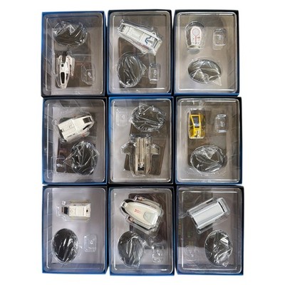 Star Trek Shuttle Set 9 Stück Metall Modell Star Trek Eaglemoss neu OVP