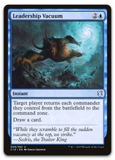 Leadership Vacuum #9 (LP) Commander 2019 C19 Magic MTG