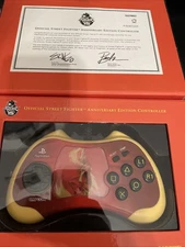 New Playstation 2 Street Fighter 15th Anniversary Controller Ken Capcom w/ Comic