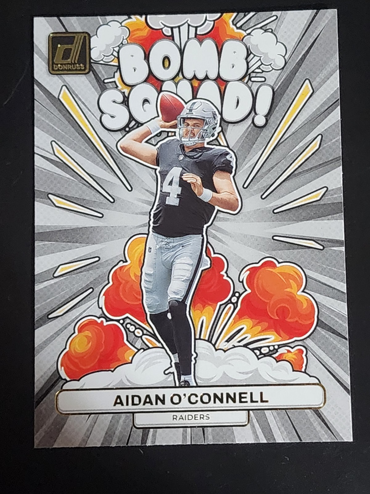 2023 Panini Donruss - Bomb Squad Aidan O'Connell #BS-5 (RC)