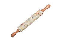Teigroller English Garden Isabelle Rose Nudelholz Silikon Blumen Ø 5,5 X 24,5Cm