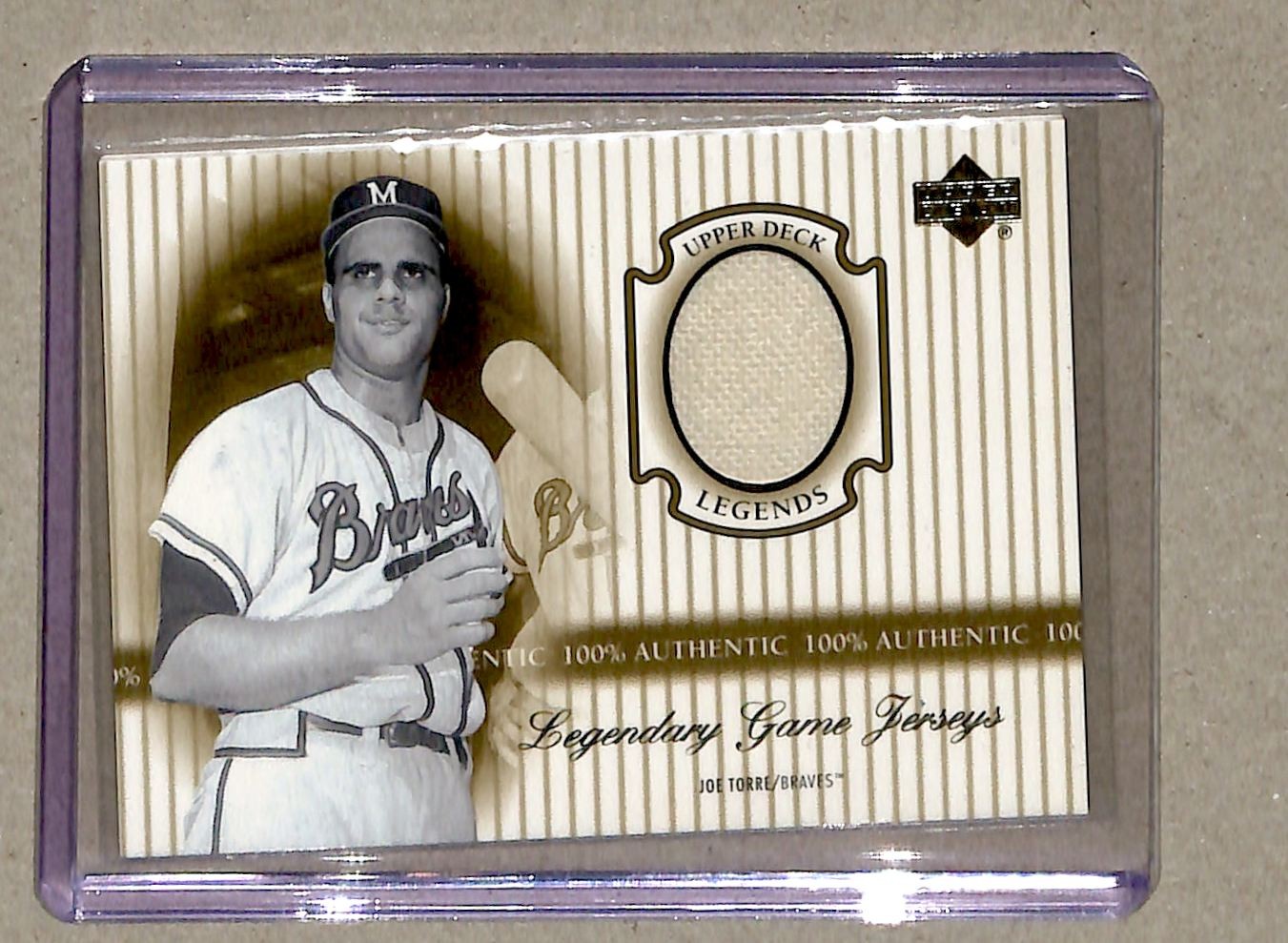 2000 Upper Deck Legends Jersey Joe Torre #J-JT