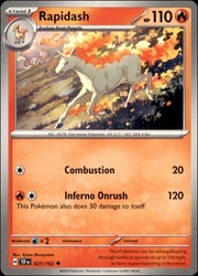 Rapidash 027/162 Temporal Forces