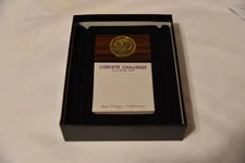 NOS 1992 CORVETTE CHALLENGE NOTE PAD AND DISPLAY HOLDER