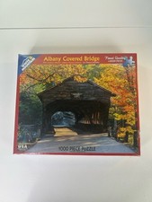 NEW White Mountain Albany Covered Bridge by Thomas Schoeller 1000 Piece Puzzle