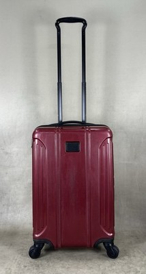 Preowned TUMI Vapor Lite International Carry On Spinner Suitcase 28660CH Red