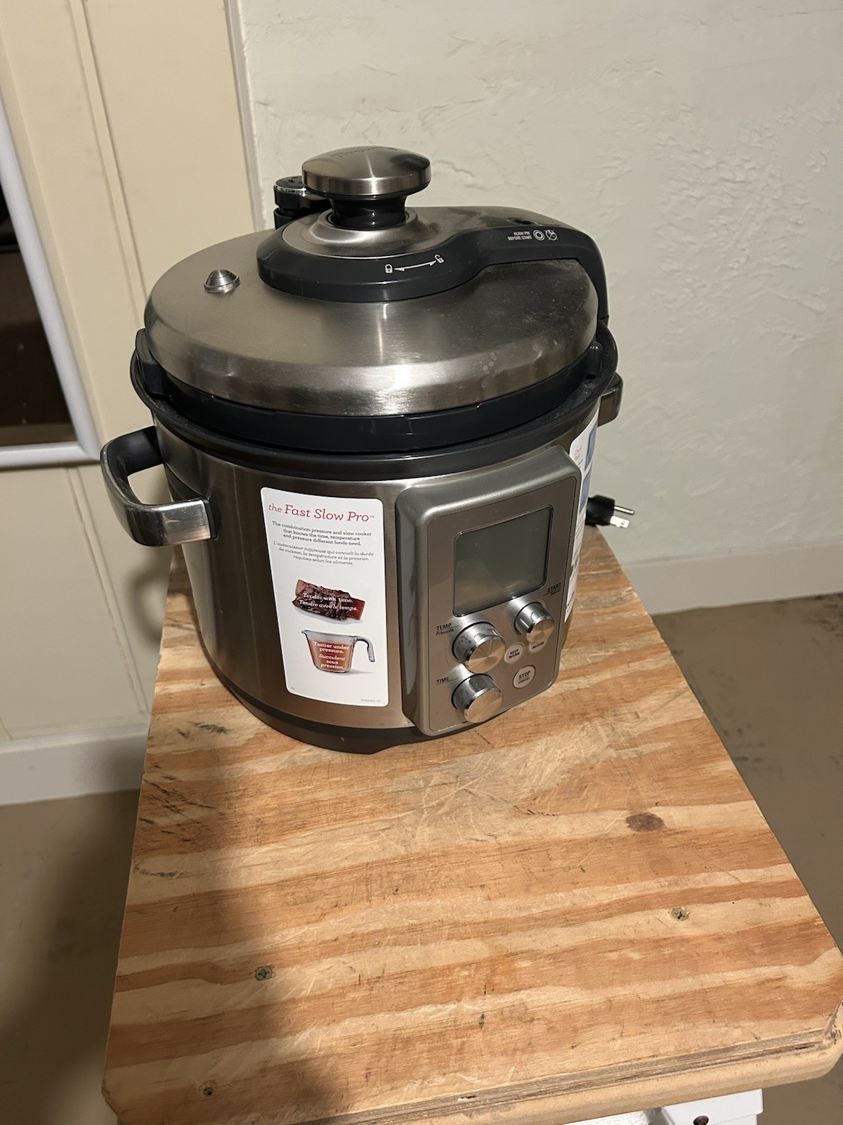 Breville Pressure Cooker Fast Slow Pro Multicooker BPR700, 6