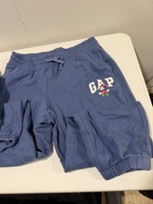 Gap X Disney Cropped Oversized Minnie Mouse Blue Sweatsuit Size Lg 4B