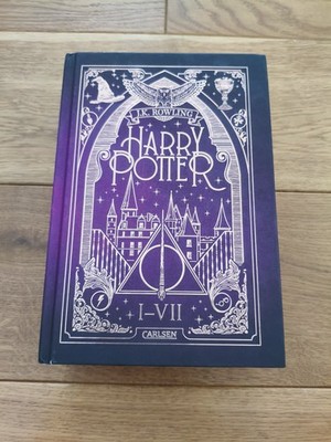 J.K. Rowling Harry Potter I-VII Gesamtausgabe Carlsen Hardcover Jubiläumsausgabe