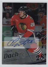 2025-26 Upper Deck Fleer Ultra Rookies Rainbow Foil Colton Dach #183 Auto 1t49