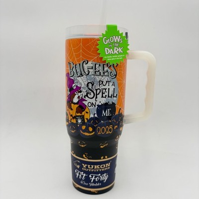 Bucees Buc-ee's Yukon Outfitters 40oz Halloween Tumbler Glow in