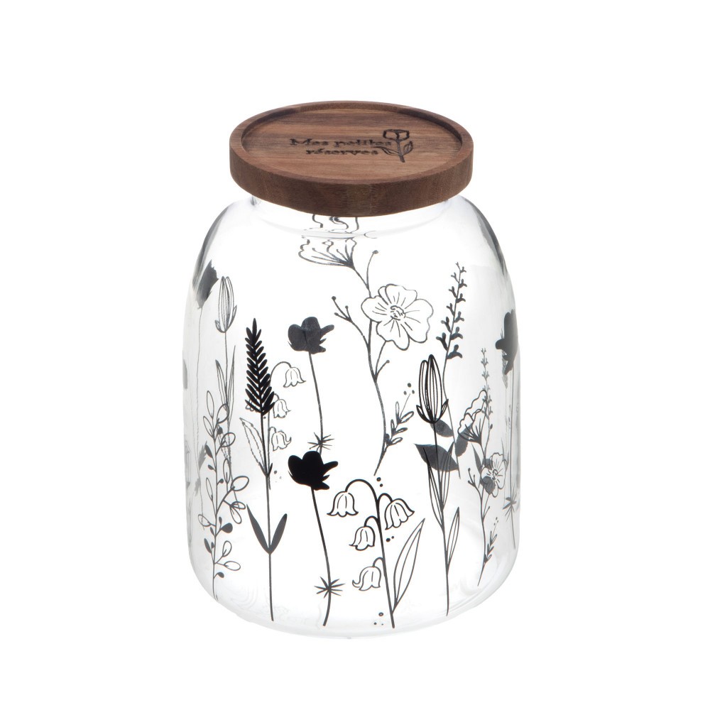 Bonbonnière Florie Amadeus en verre : préservez vos biscuits de l'humidité avec style