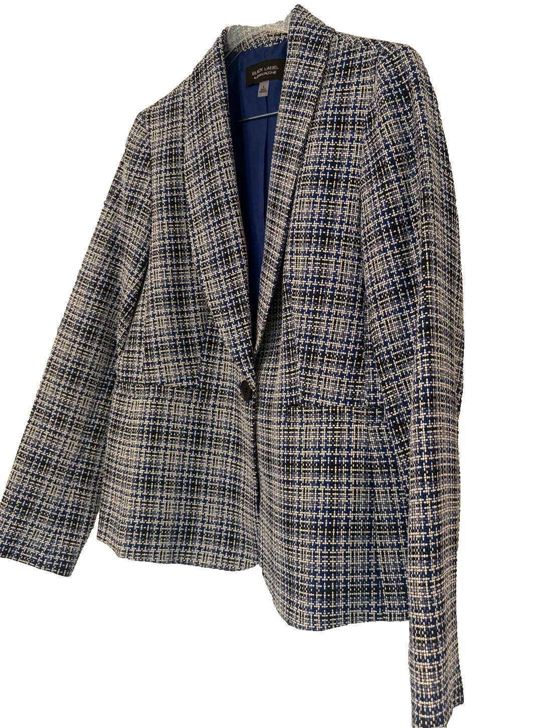 Evan Picone Black Label Single Button Blazer Bouc… - image 4