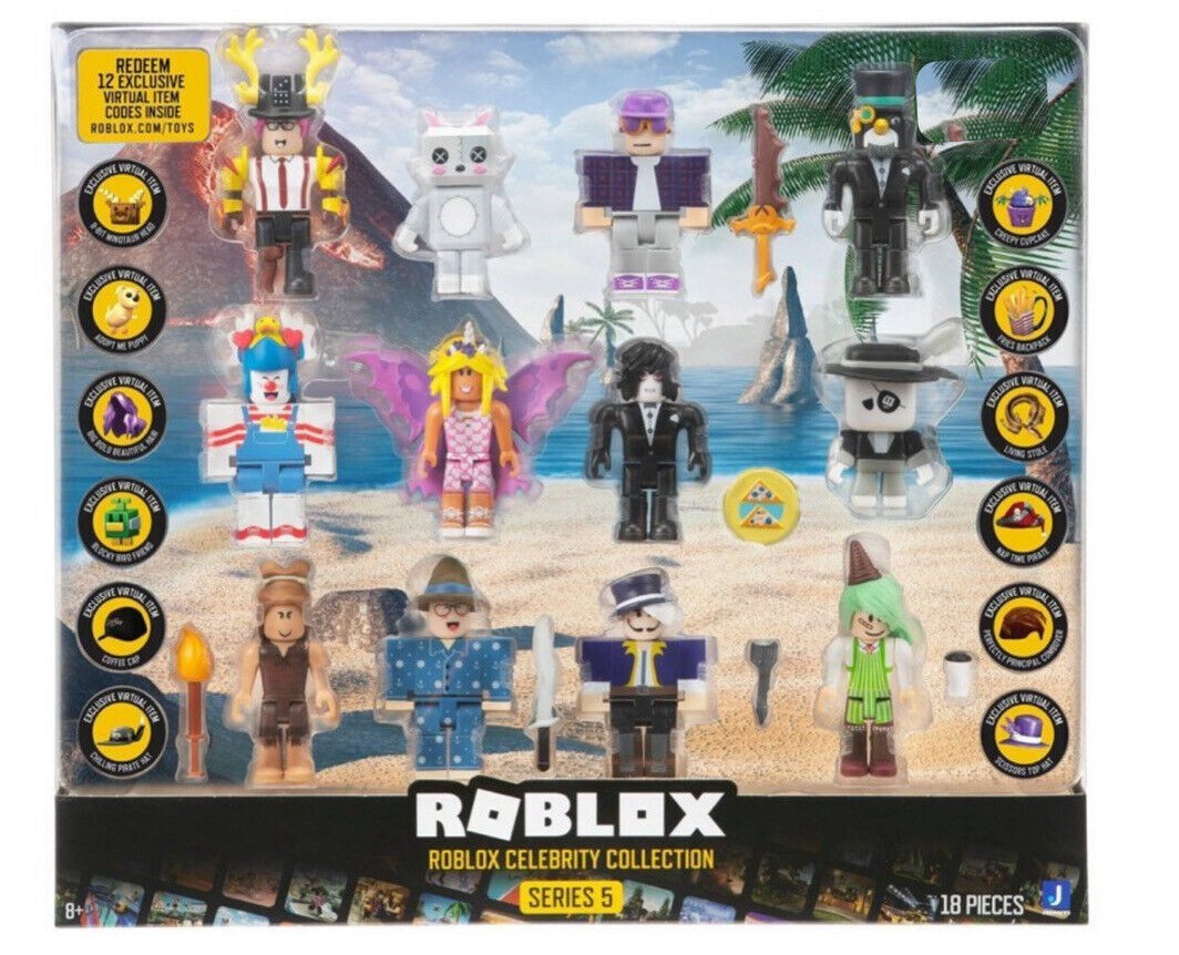 Roblox Celebrity Collection Series 5 - 12 Pack w/ Virtual Item Codes ...