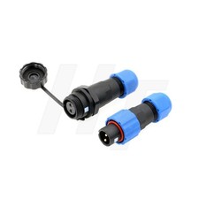 HangTon SD13 2 Pin Male Female Cable Plug Receptacle Circular Waterproof IP68...