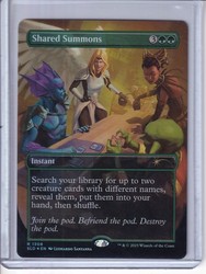 Shared Summons (Rainbow Foil) - Secret Lair Drop Series