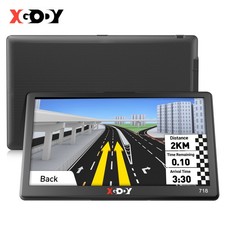 XGODY 7'' GPS navigatore auto camion navigatore mappa UE rilevatore radar