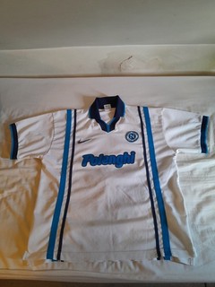 Authentic Original Napoli Nike 1997 98 Away Shirt White Large