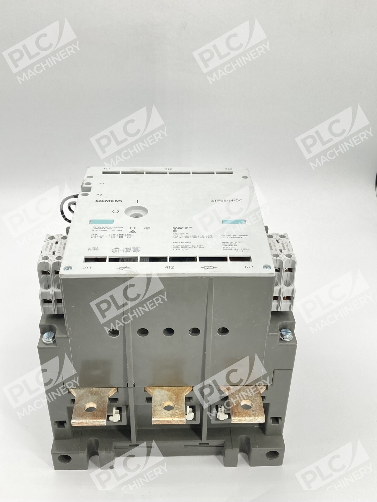 Siemens 3TF6844-0C Vacuum Contactor 630A 3 Pole Motor Control