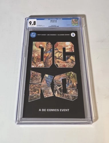 DC K.O #1 CGC 9.8 Graded Cover A 1st First Printing Absolute Batman Superman 🔥
