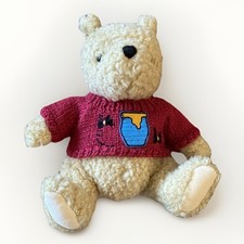 GUND Classic Pooh Disney Teddy Bear 7" Plush Stuffed with Honey Pot Sweater