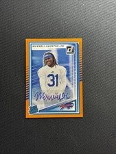 2025 Donruss Maxwell Hairston Orange Auto #362 RC