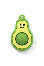 Baby Teether Avocado Silicone Toy BPA Free Infant Easter Gift