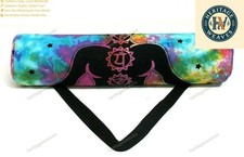 Multi Color Yoga Mat Carrier Bag Fitness Gym Bag Hippie Mandala Print Shoulder