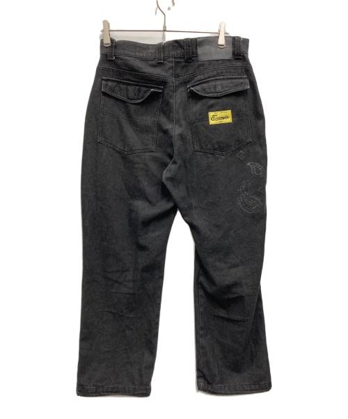 EXAMPLE                    DENIM BAKER PANTS black - image 2