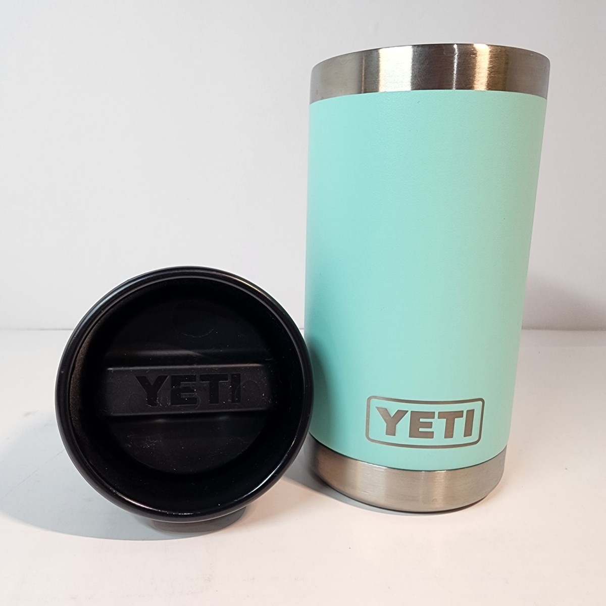 YETI Rambler 12oz Tumbler Seafoam Insulated Cup w MagSlider Lid 