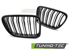 Sportgrill Sportausf�hrung Schwarz gl�nzend Doppelsteg passend f�r BMW X1 E84 09