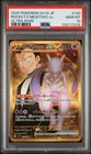 2025 POKEMON JPN SV10-GLORY OF TEAM ROCKET #130 TEAM ROCKET'S MEWTWO EX PSA 10