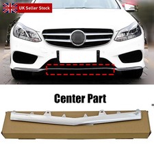 For Mercedes W212 S212 E350 2014-16 Front Bumper Chrome Trim Molding Center Part
