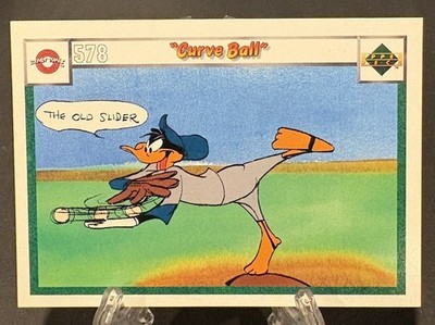 1990 Upper Deck Looney Tunes Comic Ball - Curve Ball #578/593 FREE SHIPPING!!