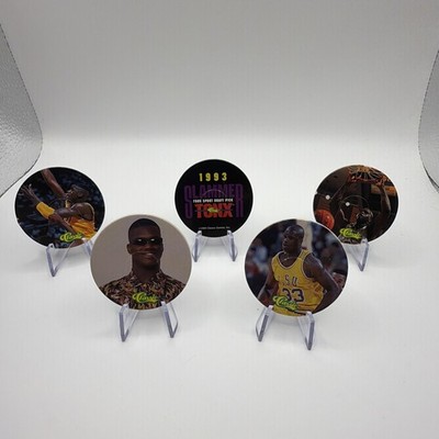 1993 SHAQUILLE O NEAL Classic Tonx  POGS Set Of 4 Vintage POGS Plus Slammer POG