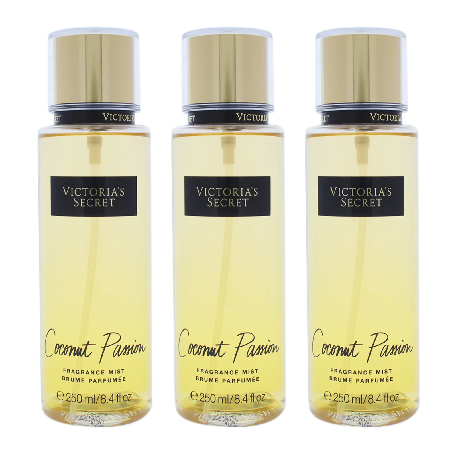 Coconut Passion by Victorias Secret for Women - 8.4 oz Fragrance Mist - Pack of