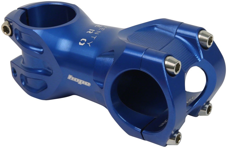 Hope XC Stem 70mm Stem Length 318mm Bar Clamp 286mm Clamp Dia Blue 26090₽