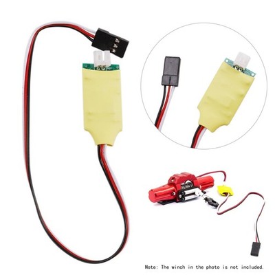 Winch 3CH  Three Channels Control Line Panel For 1/8 1/10 Axial Traxxas TRX4