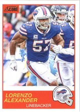 2019 Score #128 Lorenzo Alexander - FB