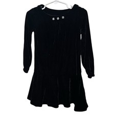 Vintage Hartstrings Long Sleeve Velvet Dress Size 3T