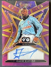Claude Makelele 2025-26 Panini Select La Liga Stars Purple Auto RC /25 #ST-CM