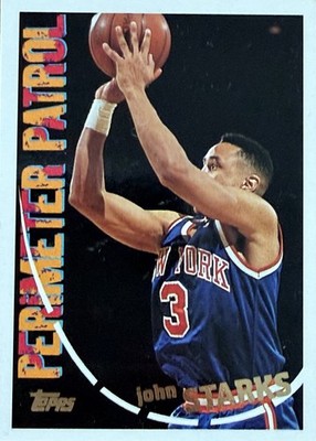 1994-95 Topps Perimeter Patrol JOHN STARKS New York Knicks