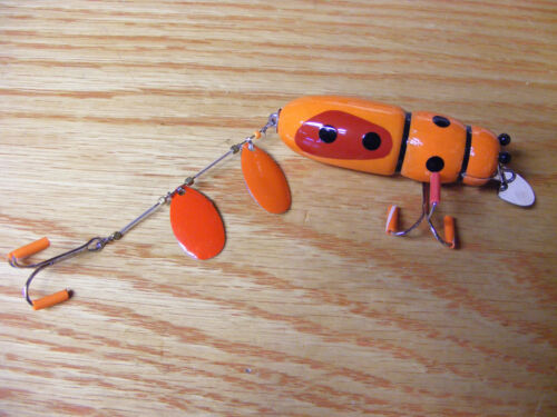 Schöner moderner C Hines CCBC Style Käferköder in orange roter Farbe - Bild 2 von 6
