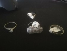 LOTTO ANELLI ARGENTO