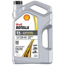 Shell Rotella T5 15W40 Synthetic Blend Diesel Engine Oil Triple Protection Plus