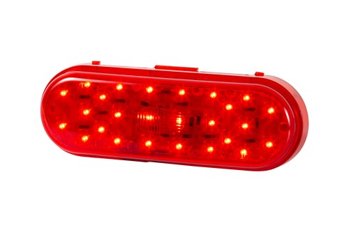 6Set Red LED Rear Lamp Turn Signal Light Fit For Volvo VNL VNR Mack Anthem - Picture 6 of 6